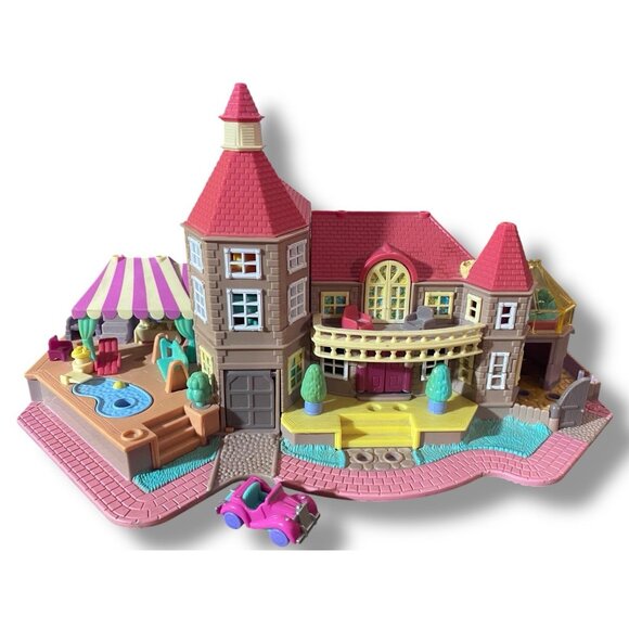 Bluebird Other - Vintage Polly Pocket Bluebird 1994 Magical Mansion w Car Tested Works - Read